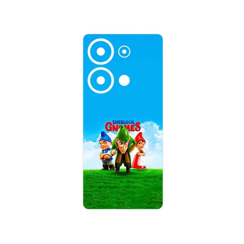 برچسب پوششی ماهوت مدل Sherlock Gnomes مناسب برای گوشی موبایل شیائومی Poco M6 Pro 4G
