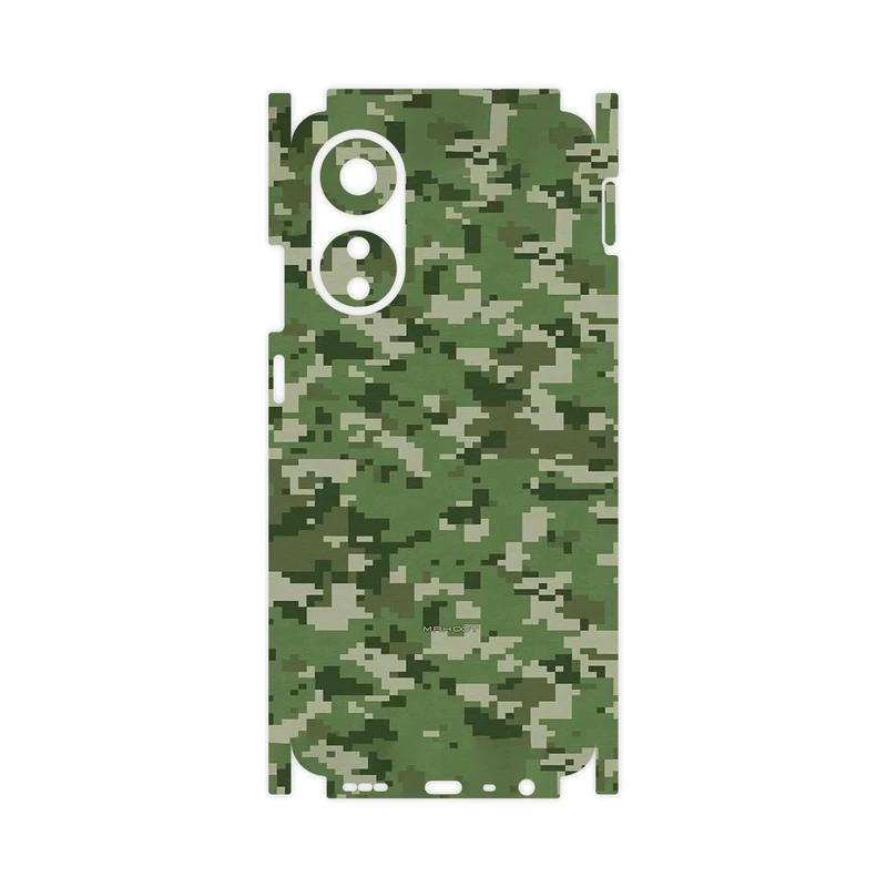 برچسب پوششی ماهوت مدل Army_Green_Pixel-FullSkin مناسب برای گوشی موبایل اپو A78 4G