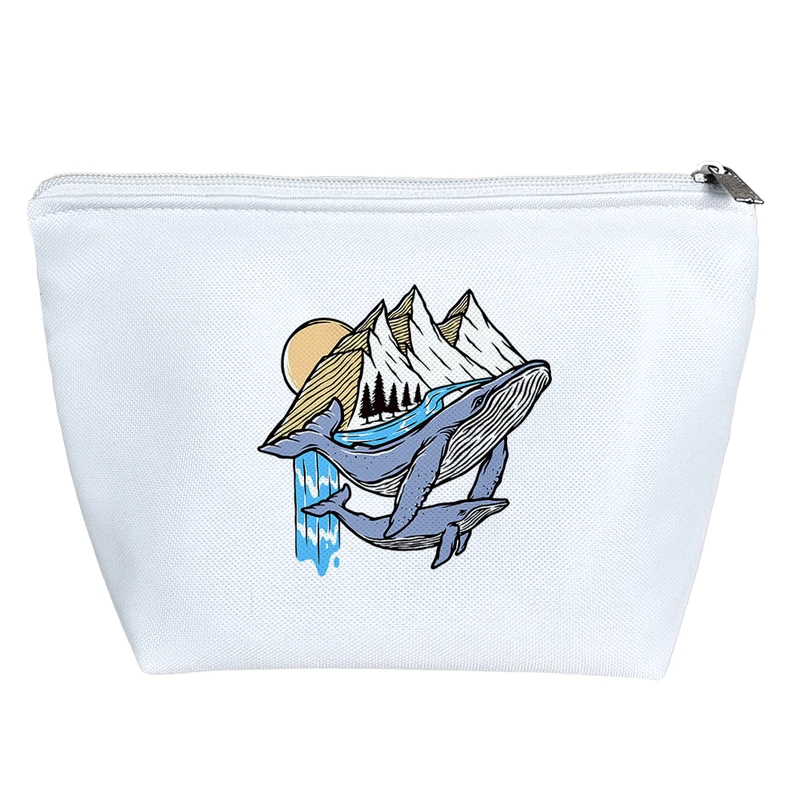 کیف لوازم آرایش دخترانه خندالو مدل وال و کوه کد 5453