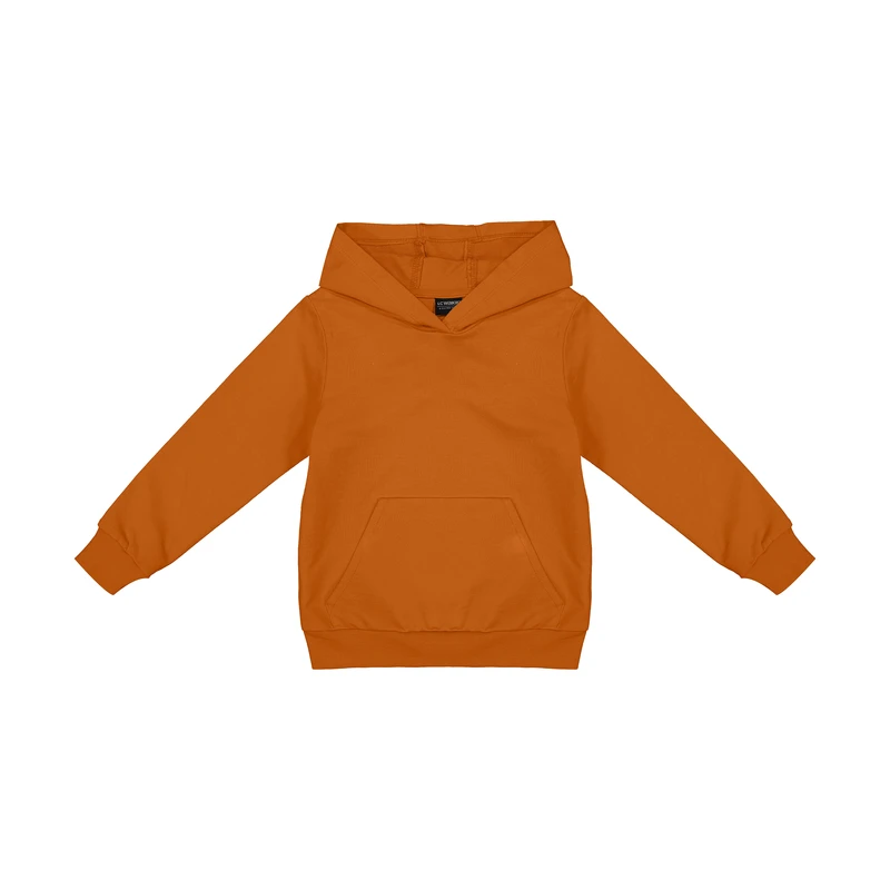 هودی پسرانه ال سی وایکیکی مدل 0W1199Z4-GPX-BURNTORANGE
