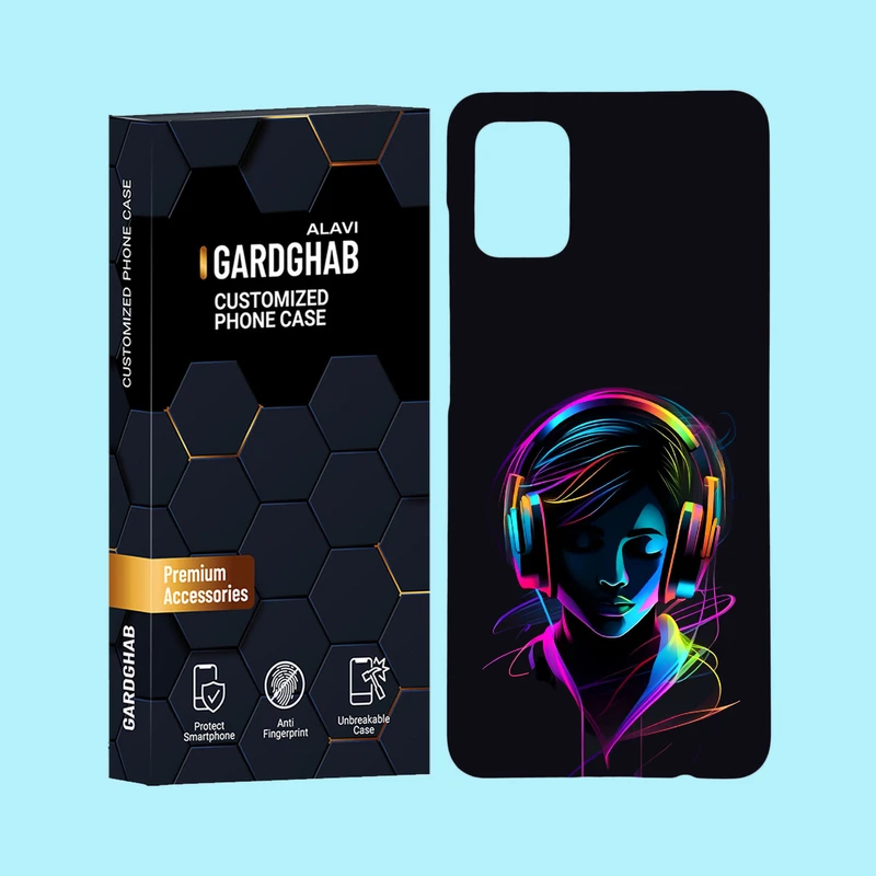 کاور گارد قاب علوی مدل ساز و موزیک مناسب برای گوشی موبایل سامسونگ Galaxy A31