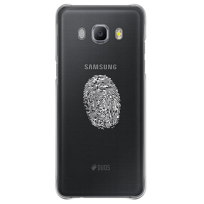 کاور مگافون طرح اثر انگشت مدل C62-W مناسب برای گوشی موبایل سامسونگ Galaxy J5 2016 / J510