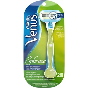 خود تراش ژیلت مدل venus به همراه تیغ یدک مدل embrace بسته 2 عددی