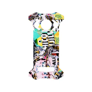MAHOOT Collage of Teared Paper Cover Sticker for Doogee S98 Pro