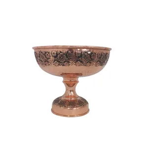 شکلات خوری مسی مدل گلبرگ نانو شده کد sz-0526