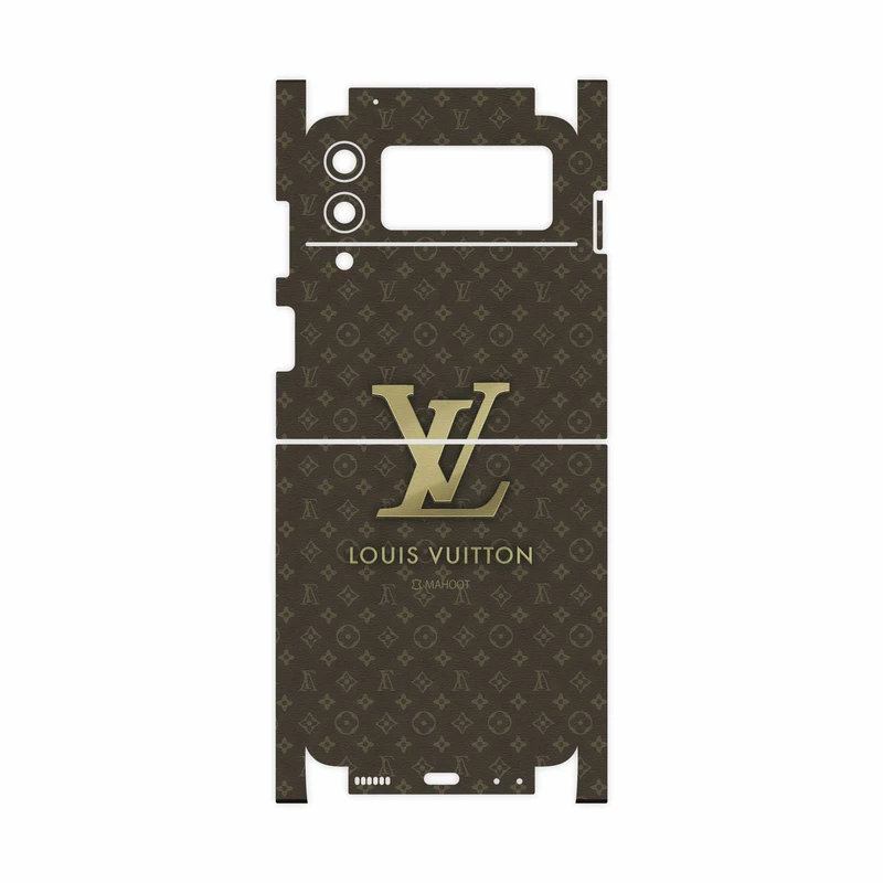 برچسب پوششی ماهوت مدل LOUIS-VUITTON-Logo-FullSkin مناسب برای گوشی موبایل سامسونگ Galaxy Z Flip3 5G