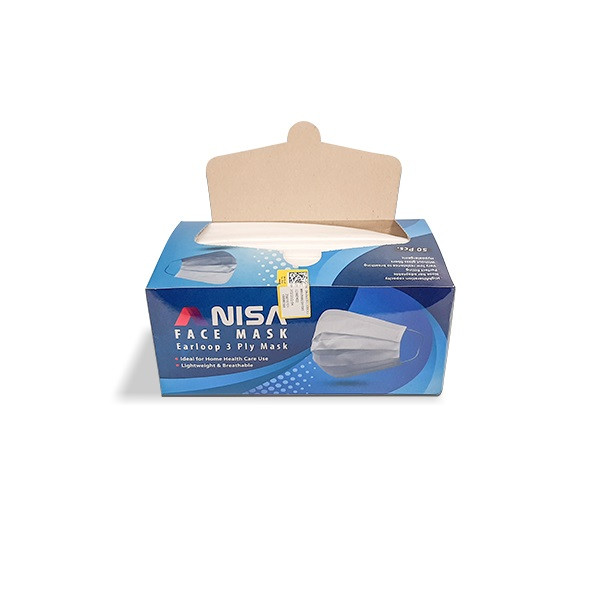 ماسک تنفسی آنیسا مدل سه لایه پزشکی مجموعه 2000 عددی