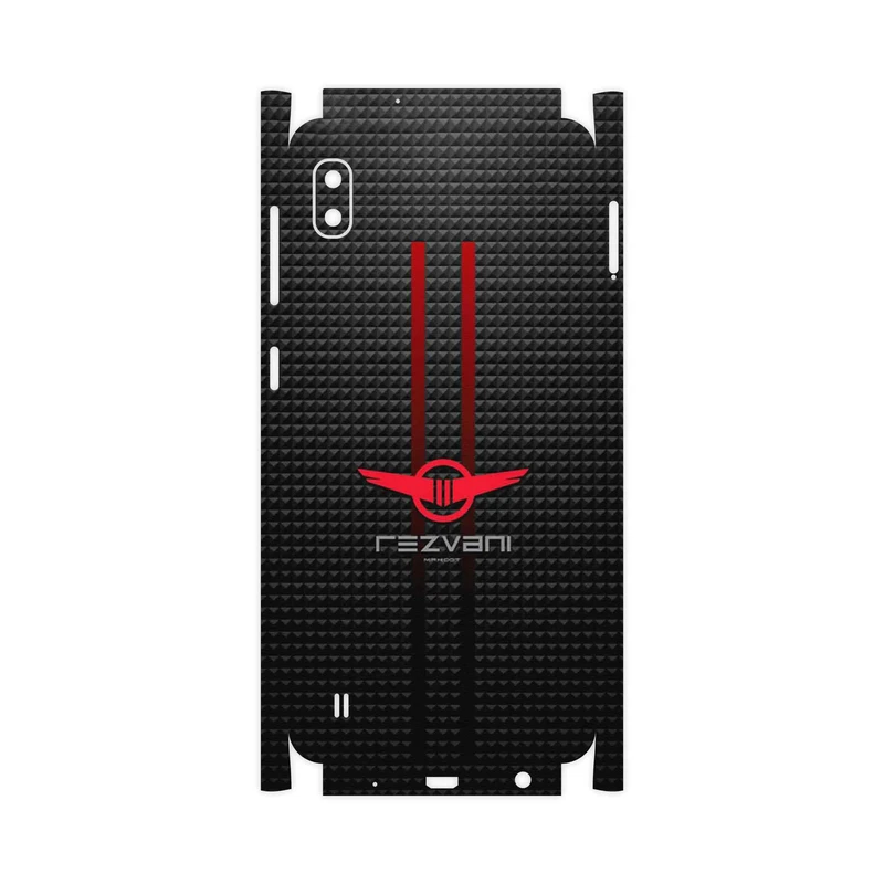برچسب پوششی ماهوت مدل Rezvani Motors-FullSkin مناسب برای گوشی موبایل سامسونگ Galaxy A10
