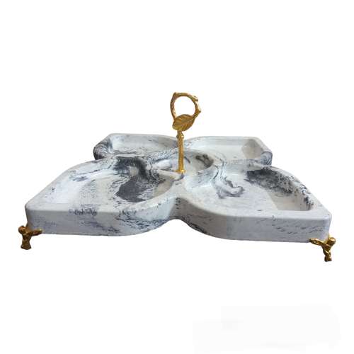 اردوخوری طرح سنگ مصنوعی گل مدل 110
