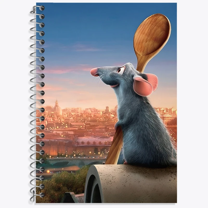 دفتر نت موسیقی 50 برگ خندالو طرح راتاتویی (Ratatouille) کد N2882