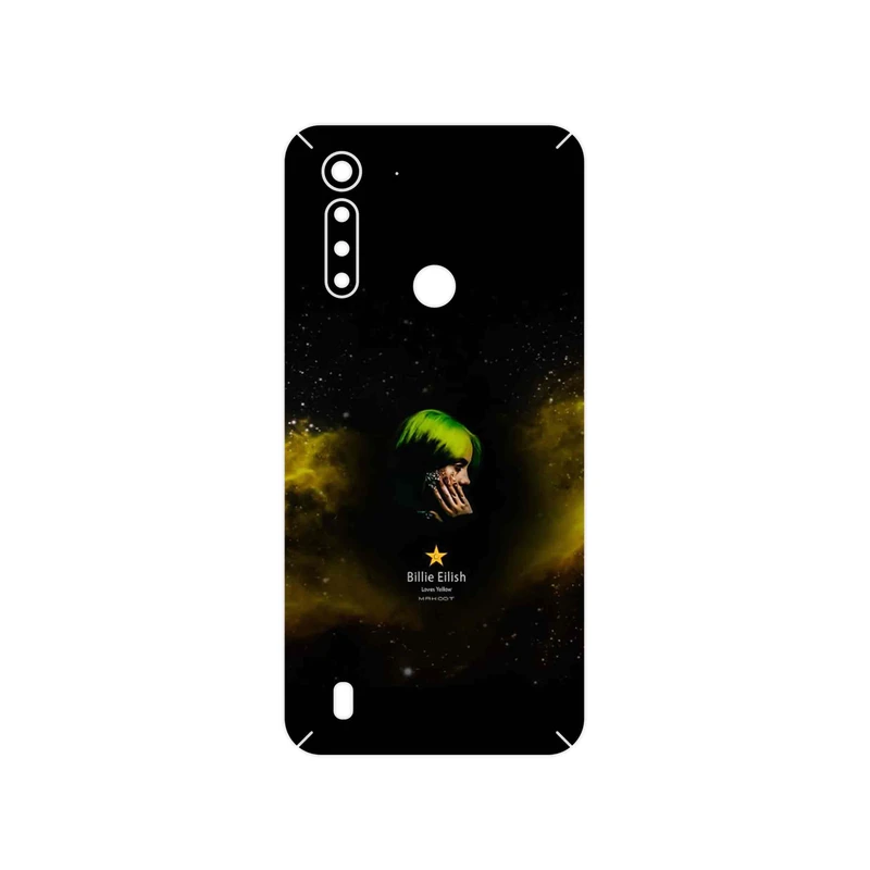 برچسب پوششی ماهوت مدل Billie Eilish مناسب برای گوشی موبایل موتورولا Moto G8 Power Lite