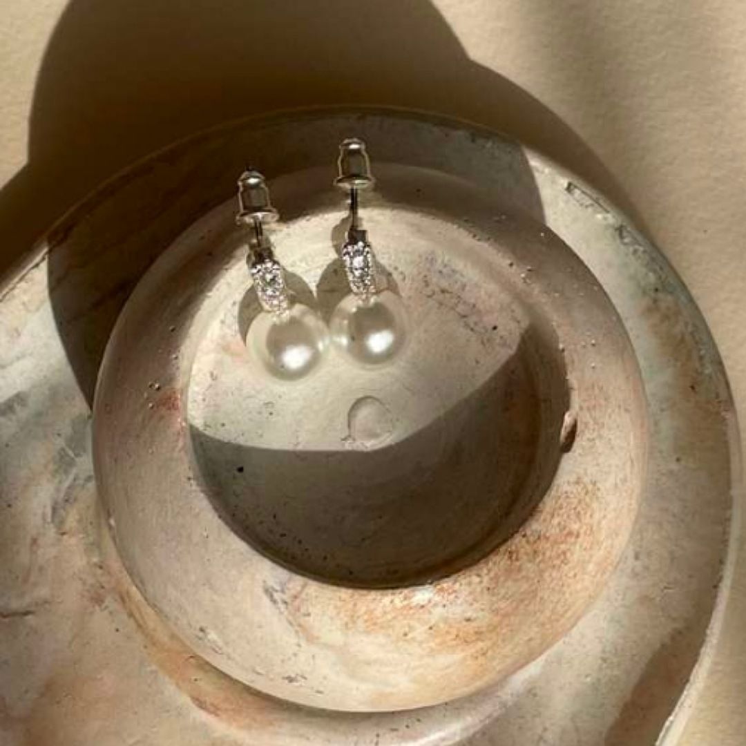 گوشواره زنانه اکسسورایز مدل مروارید کد B78 -  - 5