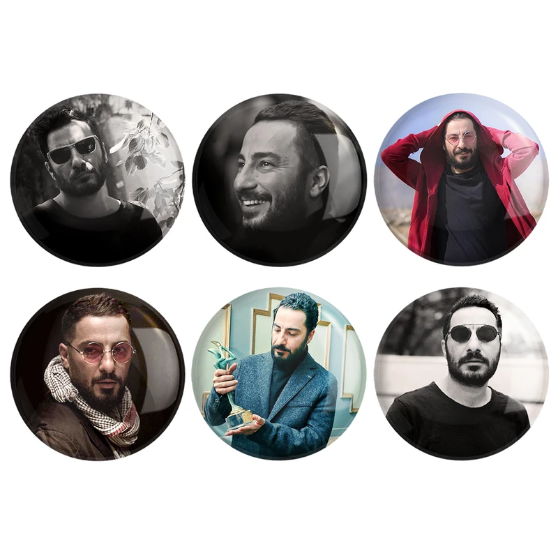 مگنت خندالو طرح نوید محمد زاده کد 198B مجموعه 6 عددی