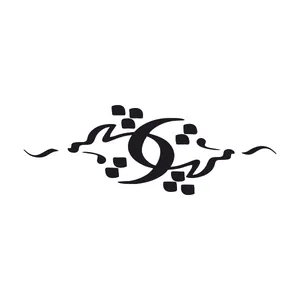 برچسب بدنه خودرو آداک  طرح هیچ1 کد Fhichb01
