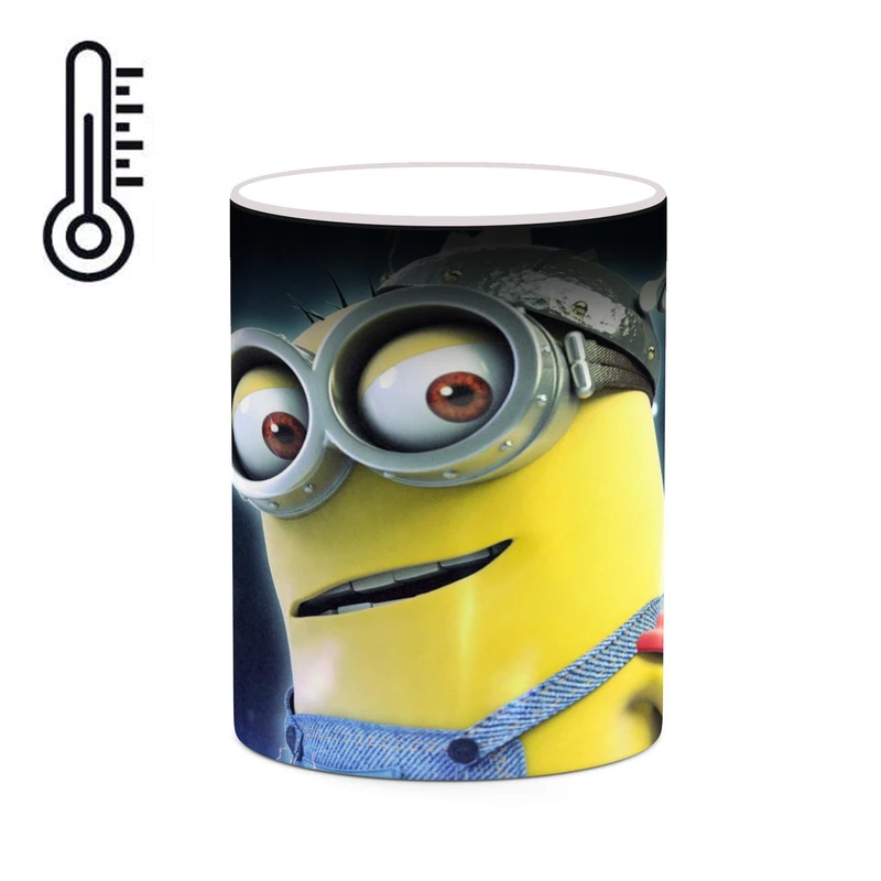 ماگ حرارتی کاکتی طرح minion مینیون مدل mgh42810