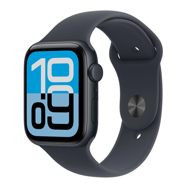 ساعت هوشمند 44 میلی متری اپل مدل SE 3 Aluminum Case با بند سیلیکونی