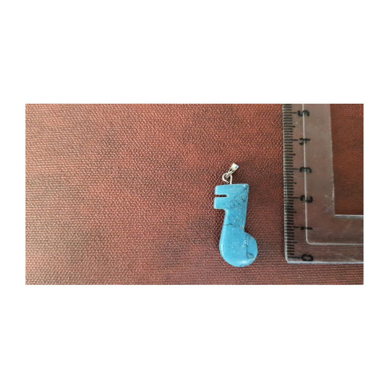 آویز گردنبند دخترانه مدل نت موسیقی Mb4