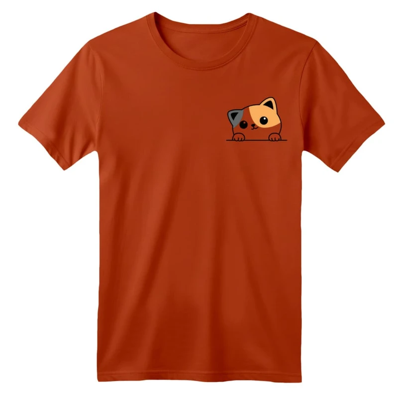 تی شرت آستین کوتاه بچگانه مدل گربه
