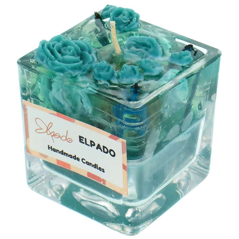 شمع دست ساز مدل الپادو Dream Forest ژله ای