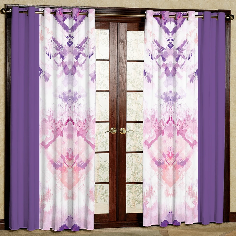 پرده مدل مخمل پانچی کد 1287T2 سایز 200x140 سانتی متر