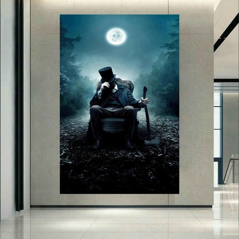 پوستر طرح فیلم مدل abraham lincoln vampire  hunter کد AR30833