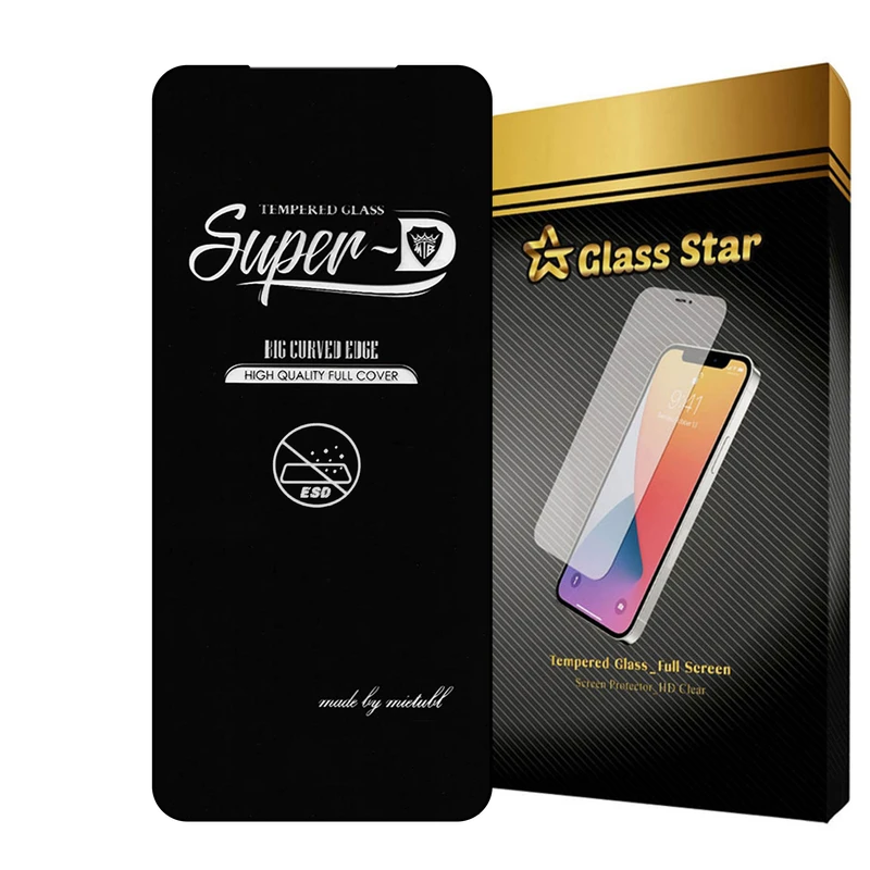 محافظ صفحه نمایش گلس استار مدل SUPERPLUSN مناسب برای گوشی موبایل شیائومی Redmi Note 9s / Note 9 Pro / Note 9 Pro Max
