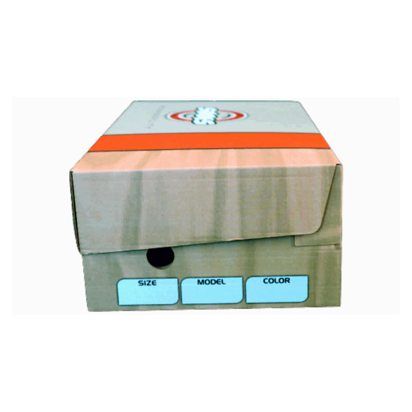 جعبه بسته بندی مدل کفش مردانه طرح MDF کد M2 بسته 100 عددی