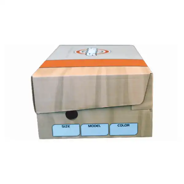 جعبه بسته بندی مدل کفش مردانه طرح MDF کد M2 بسته 100 عددی