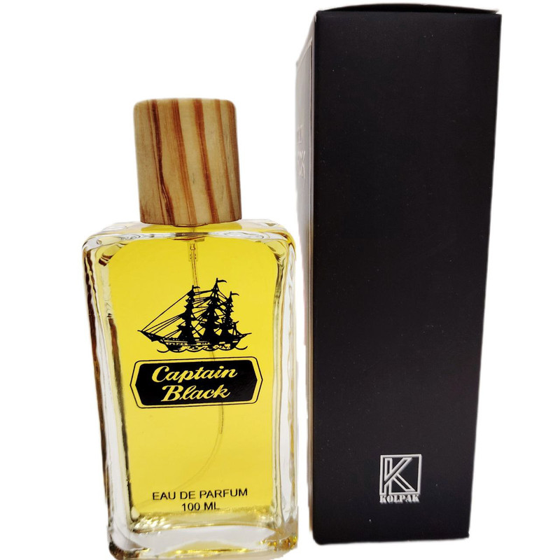 ادیوپرفیوم شرکت کلپک مردانه مدل کاپتان بلک با رایحه گرم حجم 100 میلی لیتر