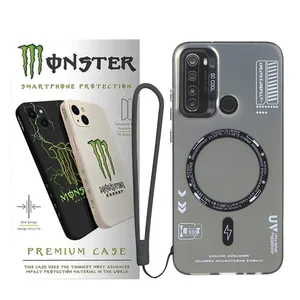 کاور مانستر مدل SoCool Strap مناسب برای گوشی موبایل شیائومی Redmi Note 8 همراه با بند