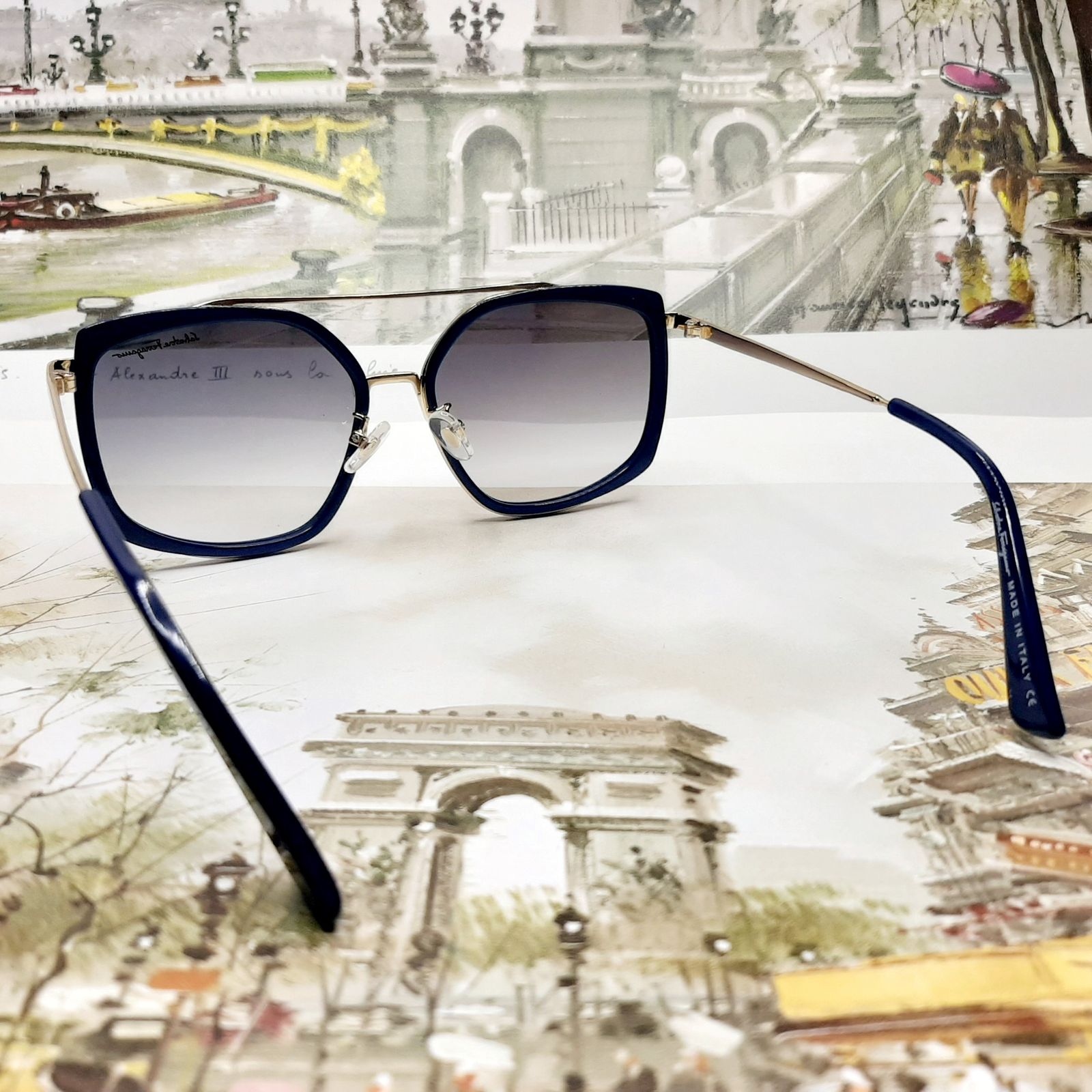 عینک آفتابی سالواتوره فراگامو مدل SF8068c6 -  - 6
