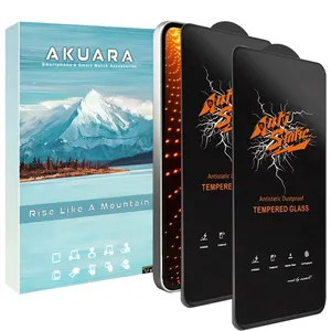 Akuara Antistatic AKU as2 Screen Protector For Xiaomi Poco X2 / Poco F2 Pro / Poco M2 Pro / Mi 10T Lite 5G / 11T / 11T Pro / Huawei Y7a / Y9a / P smart 2021 two in pack