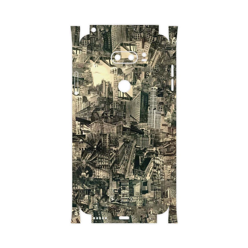 برچسب پوششی ماهوت مدل Collage of Skyscraper-FullSkin مناسب برای گوشی موبایل ال جی V30