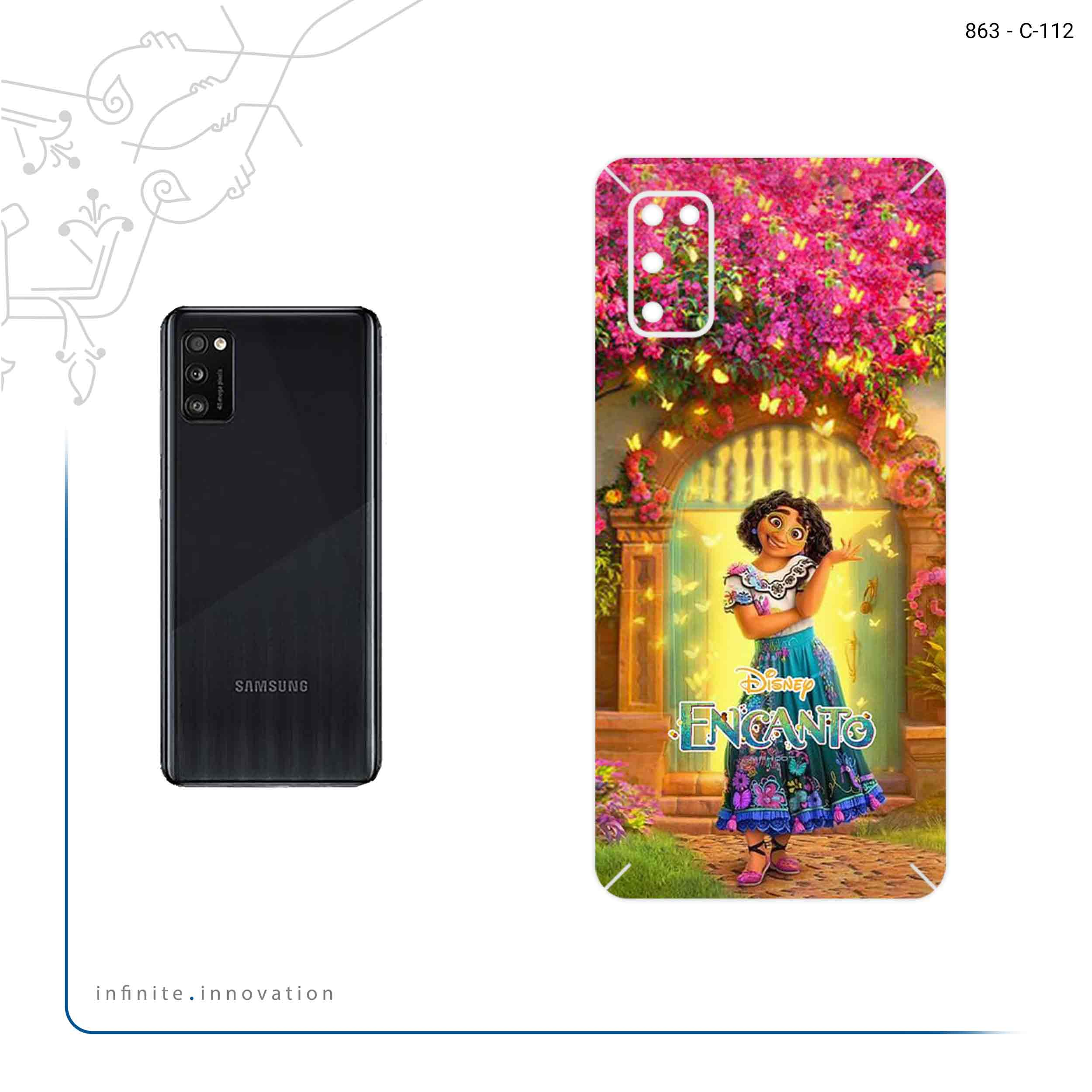 برچسب پوششی ماهوت مدل Encanto مناسب برای گوشی موبایل سامسونگ Galaxy A41