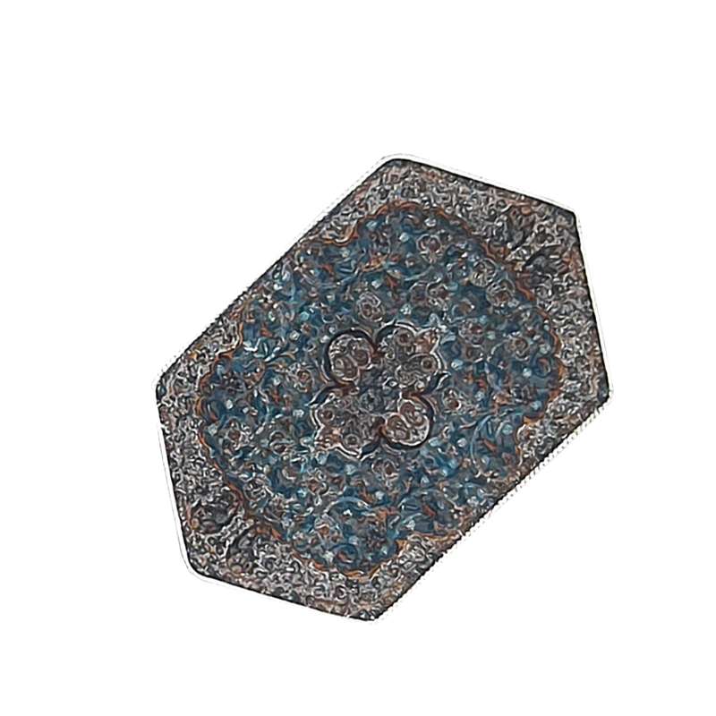 رومیزی ترمه مدل شاه عباسی کد ASALI-977