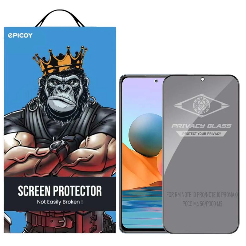 محافظ صفحه نمایش حریم شخصی اپیکوی مدل Pte مناسب برای گوشی موبایل شیائومی Redmi Note 10 Pro/ Note 10 Pro Max/ Poco M4 5G/ Poco M5 
