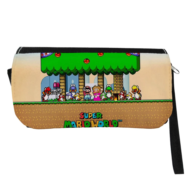 جامدادی طرح دنیای سوپرماریو مدل دو زیپ کد 235