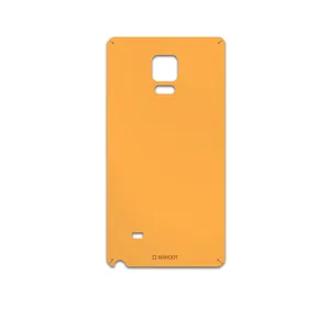 MAHOOT Matte-Orange Cover Sticker for Samsung Galaxy Note Edge