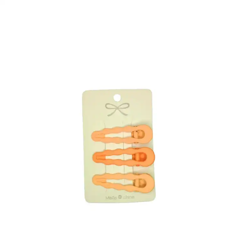 گیره مو زنانه مدل انبری طرح موج مجموعه 3 عددی