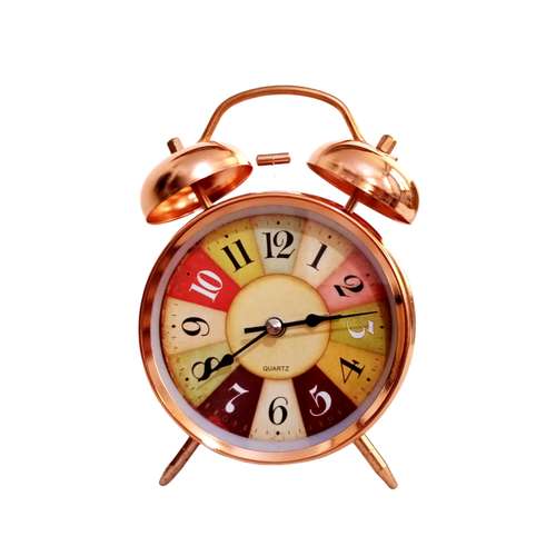 ساعت رومیزی مدل زنگ دار قدیمی 