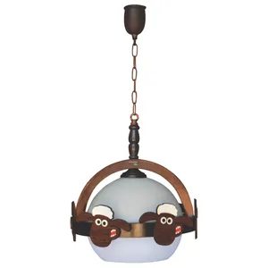 لوستر کودک چوبینسان مدل بره ناقلا کد 535