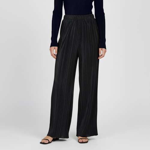 شلوار زنانه مدل پلیسه ساتن