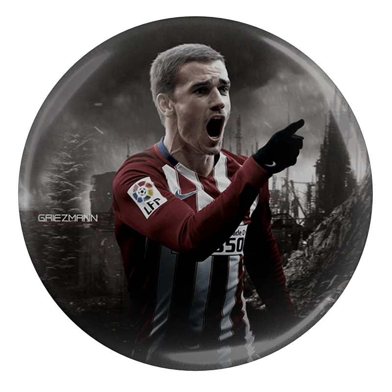 پیکسل طرح بازیکن فوتبال فرانسه آنتوان گریزمن در اتلتیکو مادرید اسپانیا مدل S4446