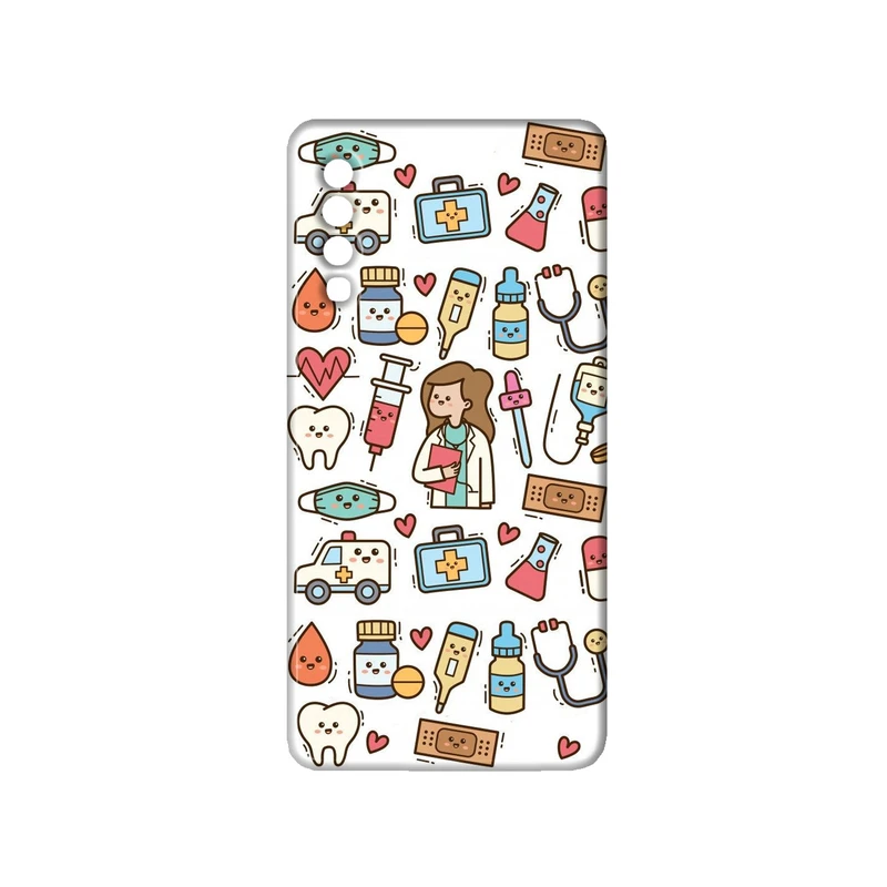 کاور مدل پزشک کد 028 مناسب برای گوشی موبایل سامسونگ galaxy A50 / A50s / A30s 