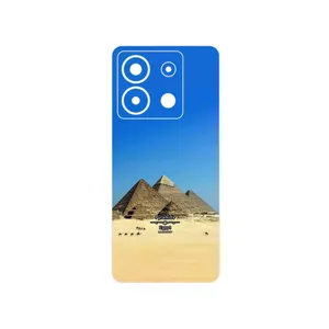 MAHOOT Pyramids of Egypt Cover Sticker for Xiaomi Redmi Note 13 Pro 5G