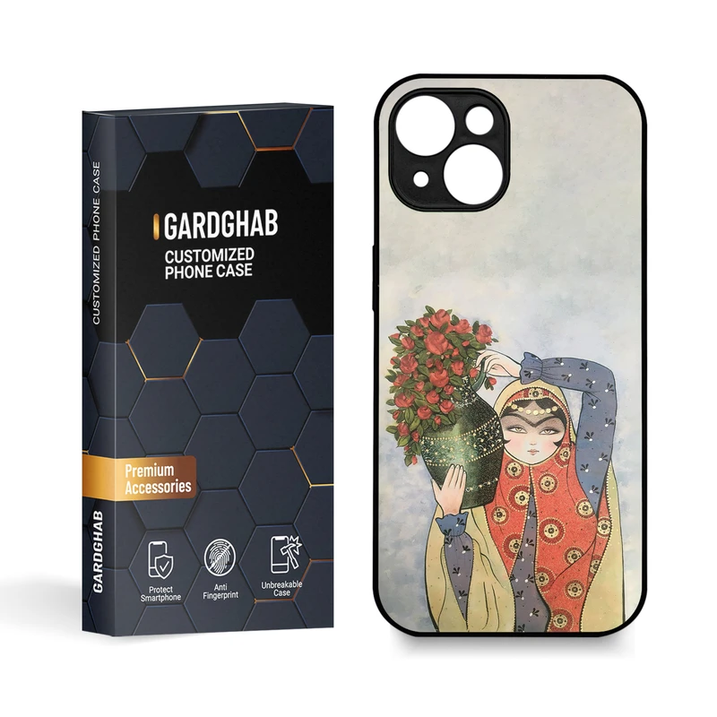 کاور گارد قاب مدل دخترانه مناسب برای گوشی موبایل اپل iPhone 15