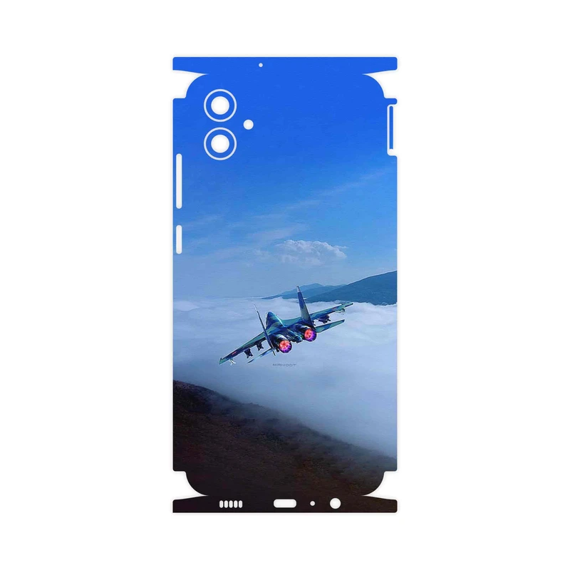 برچسب پوششی ماهوت مدل Fighter plane Su27-FullSkin مناسب برای گوشی موبایل سامسونگ Galaxy F04