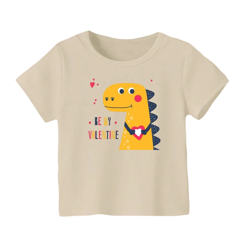 تی شرت آستین کوتاه بچگانه مدل دایناسور کد ۳۴