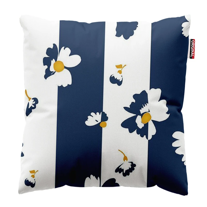 کوسن پاد آفرین مدل گلهای زیبای خاص کد 72 سایز 15*30 سانتی متر