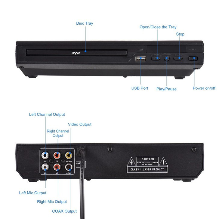 پخش کننده DVD مدل DVD-225